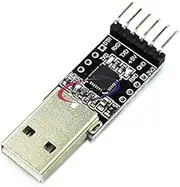 Reland Sun USB 2.0 to TTL UART 6PIN CP2102 Module Serial Converter (black)