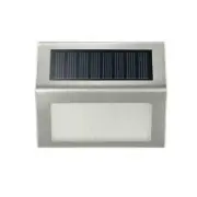 LED Solar Garden Lights Lighting Stainless Steel Solar Stair Lamp Floodlight