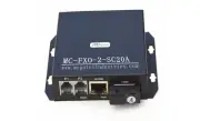 MC-FXO-2-SC20A, 2CH POTS Over Fiber Converter for SM 20Km and MM 2Km