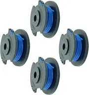 RAC124 Spool Replacement Strimmer Line 1.6mm Compatible with Ryobi OLT1832 RLT183215 RLT2925 RLT1825M13 OLT1831 ONE+ Cordless Grass Trimmer-18v 24v 40v (4pcs)