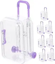 FOYTOKI Travel Theme Mini Suitcase Box Pcs Wedding Favor Candy Storage Decorations