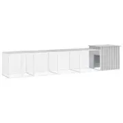 Walk-in Chicken Coop Pet Run Cage Rabbit Hutch Cover House Large 500x91x100cm