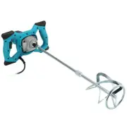 2100W 6 Speed UK Electric Plaster Paddle Mixer Mortar Paint Cement Stirrer Whisk