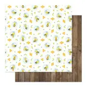 Sweet As Honey 2 Double-Sided Cardstock 12"X12"-Bees Knees - 25 Pack