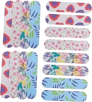 Ipetboom Nail Art Sponges 40pcs Mini Nail Files Set Manicure and Pedicure Tools Women's Manicure Kit Easy to Use