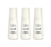 X 3 Bottle Gh Protect+ Anti-perspirant Roll-on Size 100 Ml.