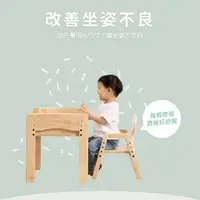 在飛比找momo購物網優惠-【環安傢俱】69*50cm加大桌+幼兒成長椅保養組_DC-1