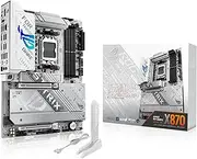 ASUS ROG Strix X870-A Gaming WiFi, AMD ATX Motherboard, 16+2+2 Power Stages, DDR5 Slots, Four M.2 Slots, PCIe 5.0 with Full Support for Next-gen GPUs, WiFi 7, USB 20Gbps w/PD 3.0 up to 30W