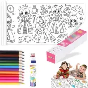 Children's Drawing Roll Oversize Drawing Picture Coloring Paper Roll for Kids