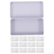 Watercolor Palette Jar Pigment Mixing Case Tin Empty Child Travel