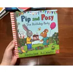 全新精裝 PIP AND POSY THE BIRTHDAY PARTY/AXEL SCHEFFLER