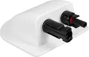 SUPVOX Weatherproof Photovoltaic Connector Enclosure Box Solar Panel Cable Connector Housing Glue Installation for Rv Boat Van Camper