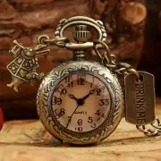 Vintage Style Pocket Watch Quartz Movement Unique Patterns, Perfect As a Gift
