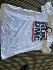 Cotton On Run DMC Tshirt White XL Freepost D60