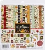 Echo Park Paper Carta Bella Collection Kit 12"X12"-Hello Autumn