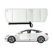 Dent Guard White Set with Anti-Cut Strap and Suction Cup Attachment - DGMSW-ACS