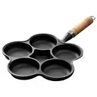 Non Stick Egg Frying Pan Cast Iron Cake Maker Frying Pan Breakfast Cooking Pan #