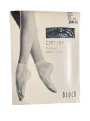 NEW Bloch ENDURA Footed Black Size D-