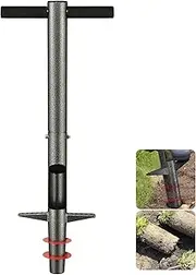 BsBsBest Bulb Planter, 33.5 inch Long Handle Bulb Planter Tool, Garden Sod Plugger for Planting or Weeding, Planter Tool to Dig Hole for Soil Test, Flower Bulbs Planting Tool