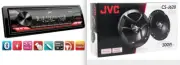 COMBO JVC KDX270BT CAR Media Bluetooth USB AMFM Radio and 1PAIR 6.5" JVC SPEAKER
