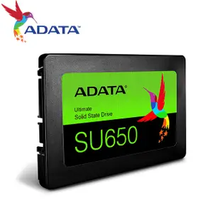 威剛 ADATA Ultimate SU650 SSD 固態硬碟 120G 240G 480G 讀取520MB 公司貨