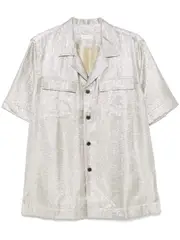 [Dries Van Noten] Dries Van Noten-Cameron 1060 M. W.Shirt Sil-Uomo 50 IT