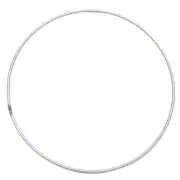 Metal ring Silver Welded Dreamcatcher Macrame Craft 100mm/3.94inch Durable