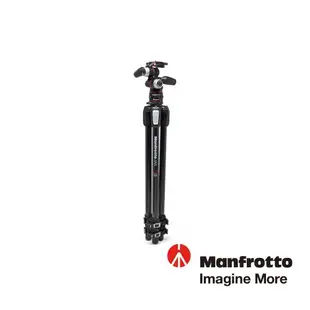 Manfrotto 曼富圖 全新055碳纖維三節腳架套組 (含三向雲台及靈動快拆系統) MK055CXPRO33WQR