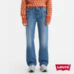 【LEVIS 官方旗艦】女款 501 90S高腰排釦直筒牛仔長褲 / 精工中藍染水洗 熱賣單品 A1959-0012