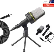 SF-920 Professional Condenser Microphone with Tripod Stand for PC Desktop