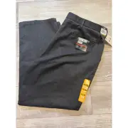 Dockers Men's Chino Pants Gray 44x30 NWT Signature Khaki Flat Front Classic Fit