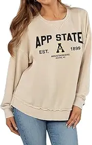 chicka-d Women's Standard Campus Pullover, Oatmeal