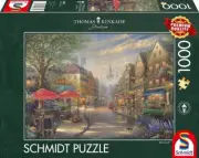 Schmidt 1000 Piece Jigsaw Puzzle - Thomas Kinkade - Munich Cafe