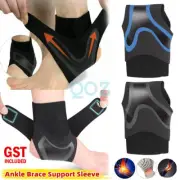 Foot Wrap Ankle Brace Support Sleeve Plantar Compression Fasciitis Pain Relief