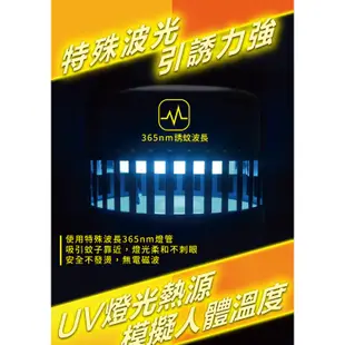 巧福 吸入式捕蚊器UC-800 UC-850 HE專用燈管(一支)