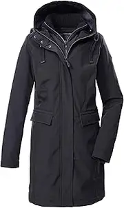 [G.I.G.A. DX] Women's Gw 79 Wmn Sftshll Prk Softshell Parka with Hood and Zip-off Gilet