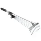 9 Teeth Garden Leaf Rake Garden Rake Lawn Rake Leaf Rake Tool