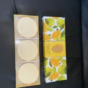 La Florentina 3x 4 Oz Luxury Bar Soap Set Agrumi Di Boboli Citrus Made in Italy