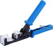 Termination Tool 45 Degree RJ45 Keystone Jack Speed Crimping Tool for Cat5E Cat6