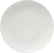 Maxwell & Williams White Basics Coupe Entree Plate, 23cm Diameter (Set of 4)
