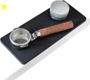 Watchget Espresso Tamping Mat Coffee Tamper Mat Tamp Mat for Espresso Non-Slip S