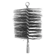 Professional Grade Cleaning Brush for Fireplace Flue Pipes 4inch Chimney Brush