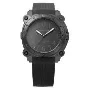 Hamilton Watch Khaki Navy Black Dial Automatic 100 ATM Water Resistant Sapphire