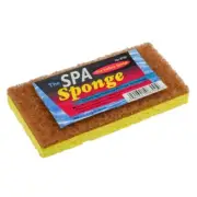 The Spa Sponge Non Scratch Natural Scouring Pad Spa Pool Cleaner Walnut shells