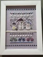 Framed Needlework - Snow Fall