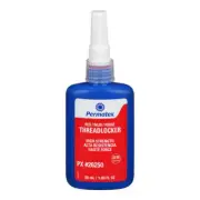 PERMATEX Permanent Strength Thread Locker Red 50ml Tube PX26250