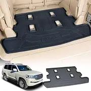 X-CAR Boot Liner for Toyota Landcruiser 200 Series GXL VX Sahara Altitude 2007-2021 Heavy Duty Cargo Trunk Mat Luggage Tray Interior Accessories