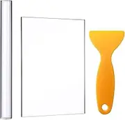 Acrylic Clay Roller With Sheet Backing Board, Assisted Shovel, Rubber Clay Tools/Moulds, Ultra-Light Clay Hand-Made DIY Tool Materials