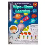 Learning Can Be Fun - Wipe-Clean Learning Starting Times Tables