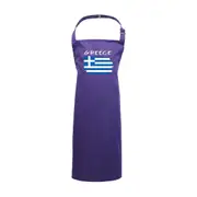 Greece -Country Flag Nationality Kids Childrens Kitchen Apron